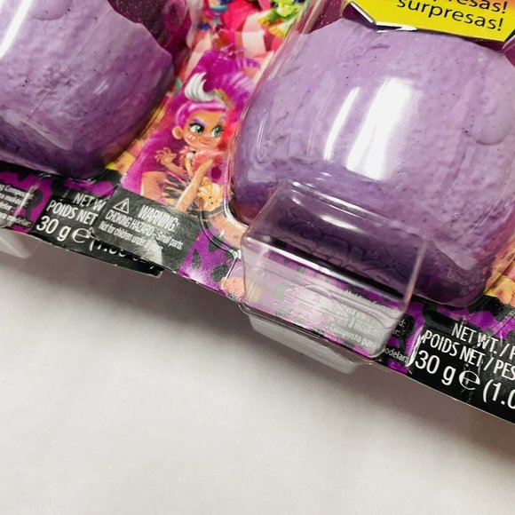 CAVE CLUB DOLLS Pink Dino Baby Crystals Surpise Pet Mattel Set Of 3 - Picture 9 of 9